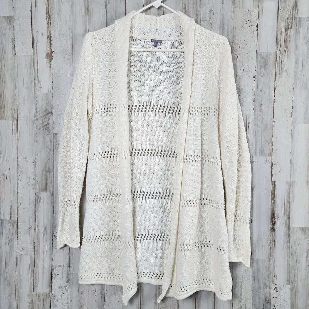 Charlotte Russe Cardigan White Sweater Size Large